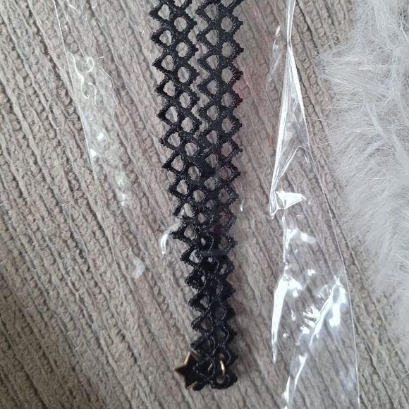 Choker Necklace lace accessories collar jewelry velvet chain trendy #351 - Picture 4 of 7